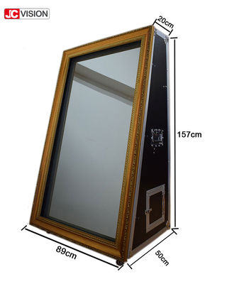 Gương chụp ảnh 55 inch 65 inch, Kiosk chụp ảnh gương thần kỳ di động cho đám cưới