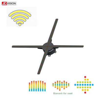 Động Micro 3D Hologram LED Fan, WIFI 3D Hologram Projection 65cm