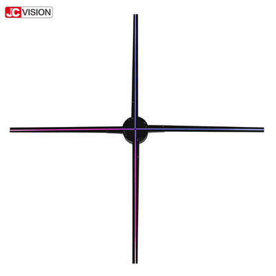100cm 360 độ 3D Holographic Display Wifi App 4 Blades