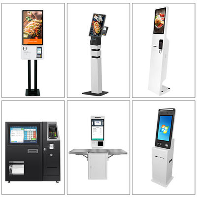 Capacitive Touch 10 điểm Kiosk tự phục vụ Kiosk tự thanh toán 21,5 inch