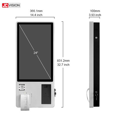 Kiosk tự phục vụ màn hình cảm ứng Kiosk thanh toán tự phục vụ tự động