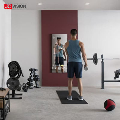 Chiếc gương tập luyện tương tác, màn hình cảm ứng tập thể dục