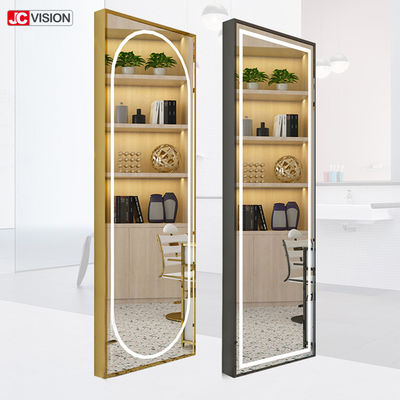 Khung nhôm DIY Smart Mirror Bức tường màn hình cảm ứng trang điểm Mirror Hair Salon