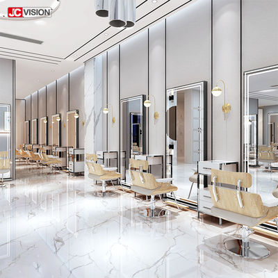Khung nhôm DIY Smart Mirror Bức tường màn hình cảm ứng trang điểm Mirror Hair Salon