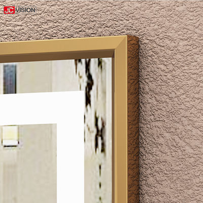 Khung nhôm DIY Smart Mirror Bức tường màn hình cảm ứng trang điểm Mirror Hair Salon