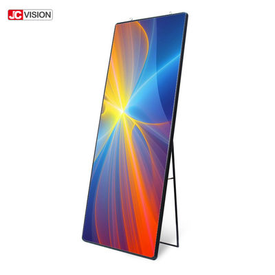 Gương thông minh DIY P6 P4 HD Biển quảng cáo có thể di chuyển Đứng sàn Màn hình cảm ứng Gương thông minh