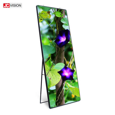 Gương thông minh DIY P6 P4 HD Biển quảng cáo có thể di chuyển Đứng sàn Màn hình cảm ứng Gương thông minh