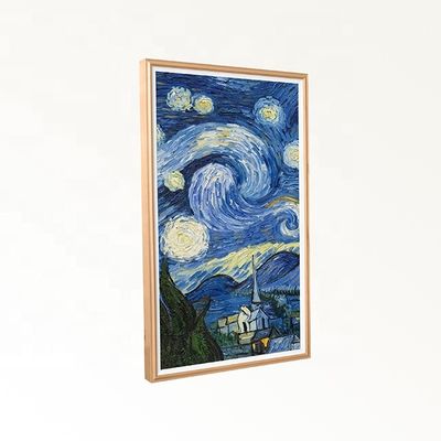 JCVISION LCD Digital Photo Frame 32 Inch Elegant Art Wall Mounted Digital Photo Frame (hình ảnh kỹ thuật số có mặt trên tường)