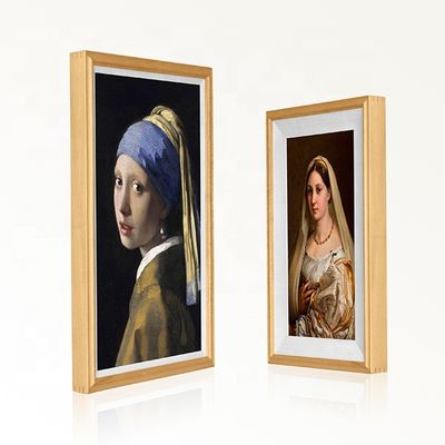 JCVISION LCD Digital Photo Frame 32 Inch Elegant Art Wall Mounted Digital Photo Frame (hình ảnh kỹ thuật số có mặt trên tường)