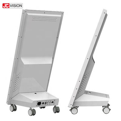 Màn hình quảng cáo kỹ thuật số LCD di động 32" 1920x1080 350nits có bánh xe