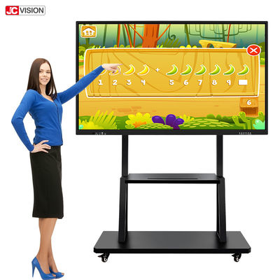 Bảng trắng tương tác trong nhà 75 inch 3840x2160 Màn hình hồng ngoại RoHS