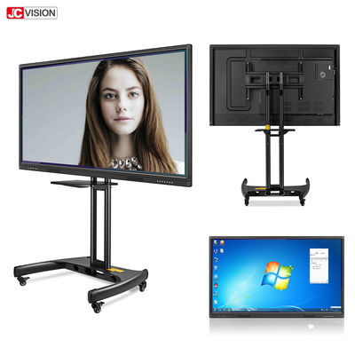 ROM hồng ngoại 120G 450nits LCD Interactive Whiteboard 65 Inch FCC