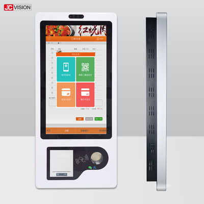 Tường gắn màn hình cảm ứng 23 inch Kiosk 250nits Để thanh toán