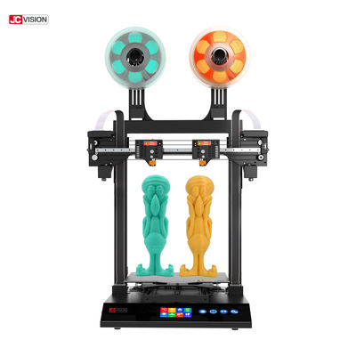 JCVISION PLA Desktop Dual Extruder 3D Printer 400W Hai vòi