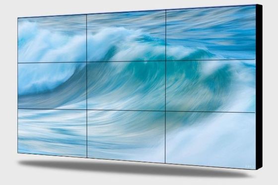 5ms 500cd / m2 màn hình màn hình tường video LCD 4K HD 3x3 Video Wall Digital Signage