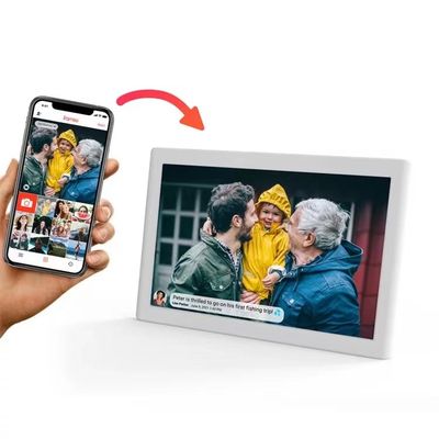 JCVISION JC-FRAME DIGITAL PHOTO FRAME 10.1 Inch WIFI Android Photos Video Khung ảnh kỹ thuật số