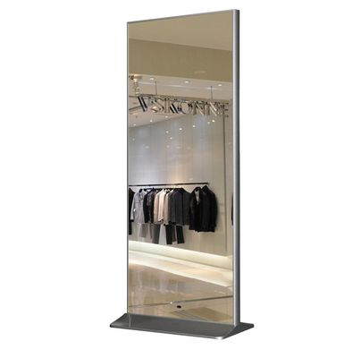 49 55 65 inch DIY Smart Mirror Camera 3D ngoài trời LCD Wall Mount Gym