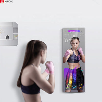 Màn hình quảng cáo LCD gương ma thuật đứng sàn 42 inch, trình phát trong nhà