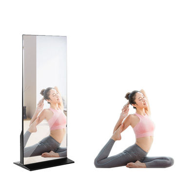 Nhà tập thể dục ảo 3D 32'' 43' Smart tập thể dục gương màn hình cảm ứng tương tác