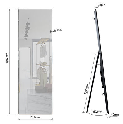 Màn hình quảng cáo LCD thông minh tập thể dục 43" 55" 65" cho phòng tập