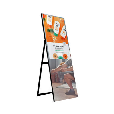tương tác 43 inch DIY Smart Mirror Ad Player sàn đứng kiểu