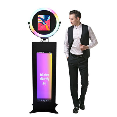 Đèn vòng di động Ipad Photo Booth 80W Tấm kim loại Bảng mạch PC