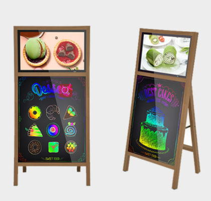Signway Digital Signage di động 21 "AUO LCD Quảng cáo hiển thị với bảng viết