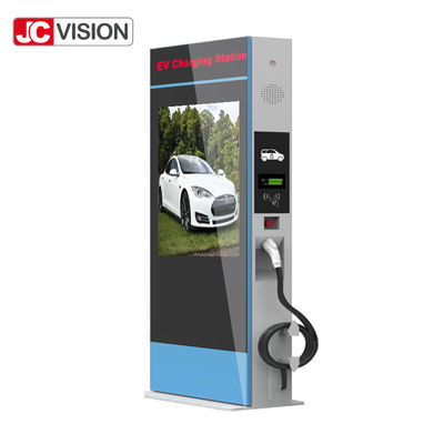 JCVISION LCD Quảng cáo hiển thị Digital Signage Poster cho Đường sạc EV