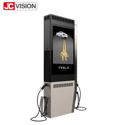 JCVISION Thẻ hiển thị biển báo kỹ thuật số ngoài trời cho trạm sạc xe điện