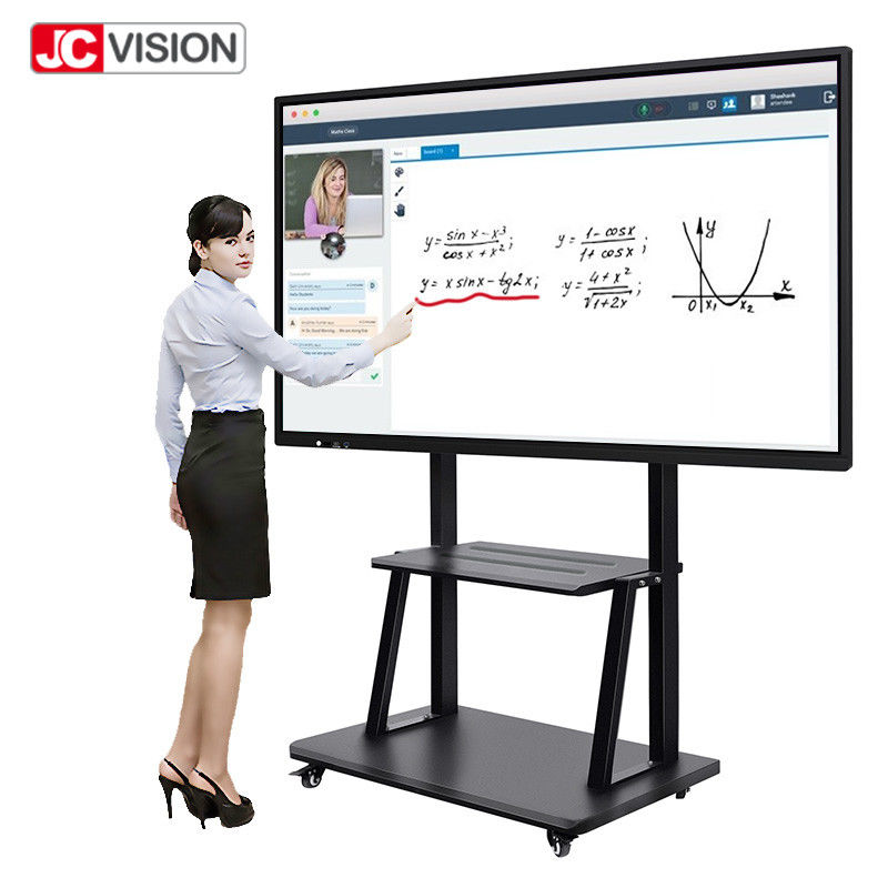JCVISION Bảng phẳng Bảng chính màn hình chiếu LCD Màn hình hội nghị Hệ thống 20 Bảng trắng tương tác cảm ứng