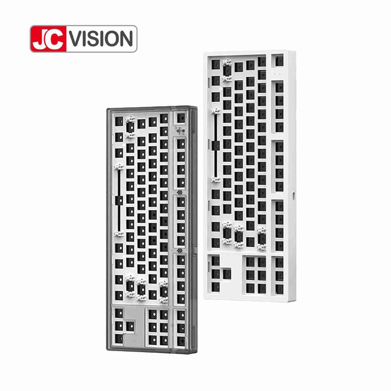 JCVISION Type C Mechanical FL Esports Keyboard 87key Custom RGB Switch LED