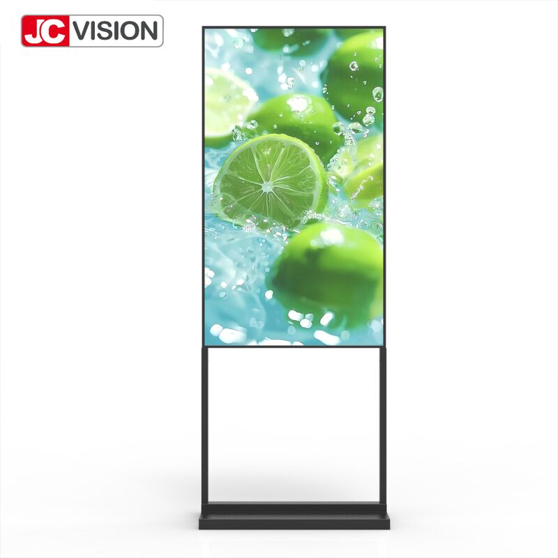 Hộp đèn đứng có độ sáng cao 43" – 2000 cd/m2, FHD, Bảng hiệu kỹ thuật số Android dành cho bán lẻ