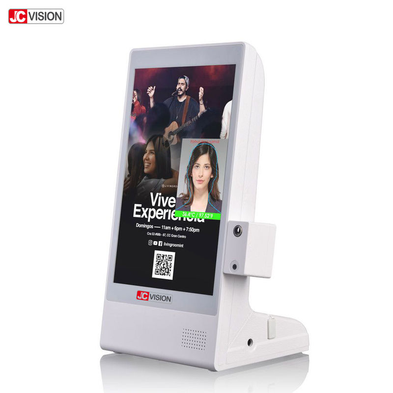 Máy phát quảng cáo biển hiệu kỹ thuật số để bàn 8 inch, Sạc dự phòng thực đơn chân đế nhà hàng