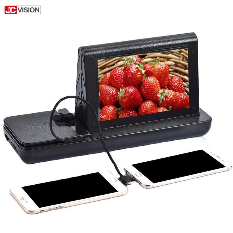 Sạc dự phòng NFC 4G không dây, Màn hình quảng cáo kỹ thuật số 7 inch TFT trong cửa hàng