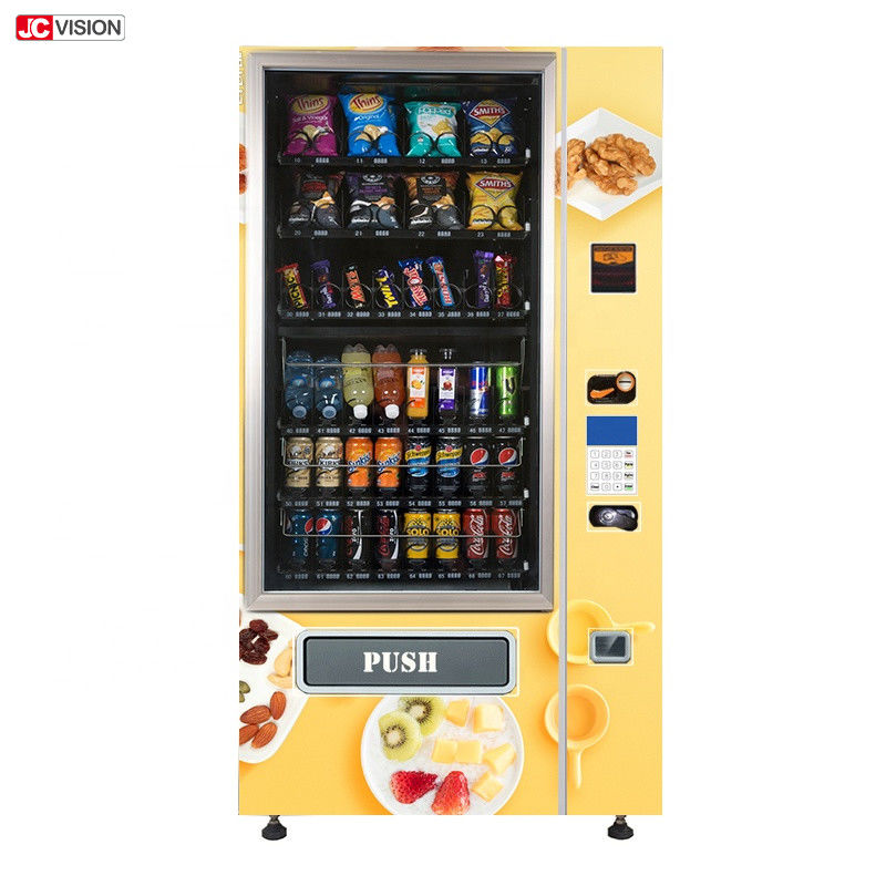 Máy bán hàng tự động đồ ăn nhẹ bằng thẻ tín dụng, Máy bán hàng tự động nước giải khát tự động cho trung tâm mua sắm