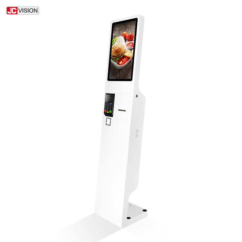 Kiosk màn hình cảm ứng tự phục vụ 21.5 inch cho nhà hàng thức ăn nhanh