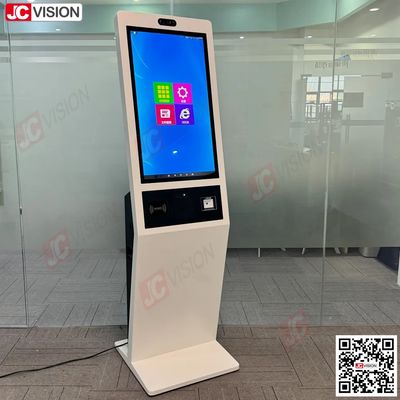 JCVISION 32 Inch Checkout tự thanh toán tự phục vụ thông tin điều tra Kiosk đầu cuối