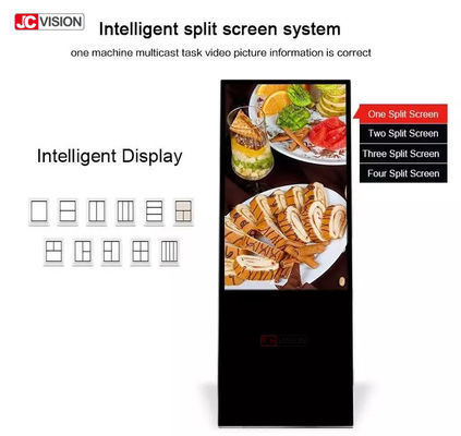 JCVision Portable 32 Inch 43 Inch Digital Signage Ánh sáng mặt trời có thể đọc