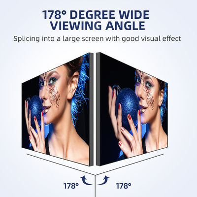 Bức tường gắn 46 inch 4K LCD Video màn hình tường Seamless AD Player