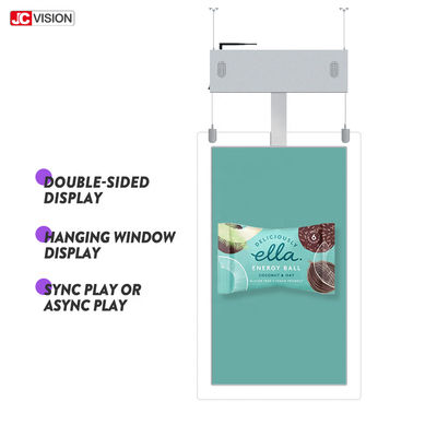 Super Slim Floor Standing Digital Signage Kiosk màn hình kép AD Player