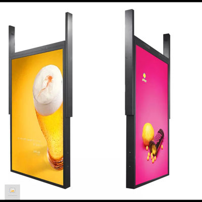 Màn hình quảng cáo hai mặt treo cửa sổ kỹ thuật số 49 inch