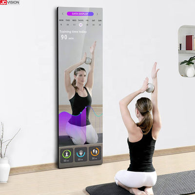 Màn hình quảng cáo LCD gương ma thuật đứng sàn 42 inch, trình phát trong nhà