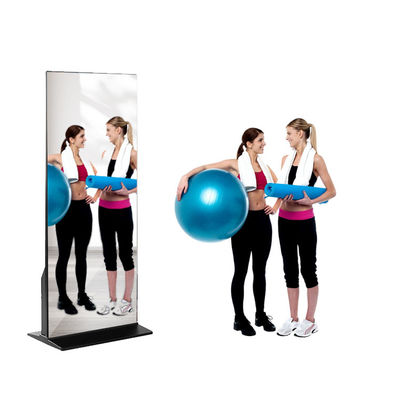 Nhà tập thể dục ảo 3D 32'' 43' Smart tập thể dục gương màn hình cảm ứng tương tác